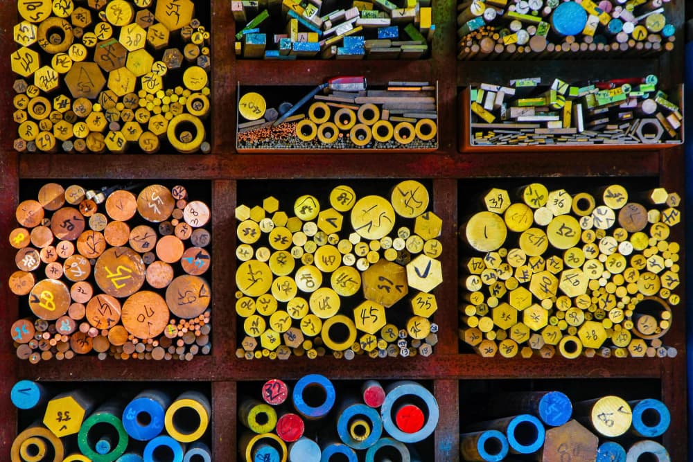 Colorful Industrial Materials by Shin Woo Ryu — canvas wall art