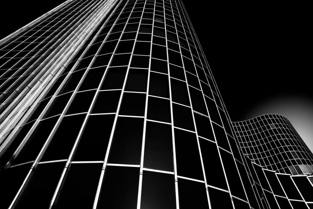 Modern Glass Lines by Roland Weber — canvas wall art