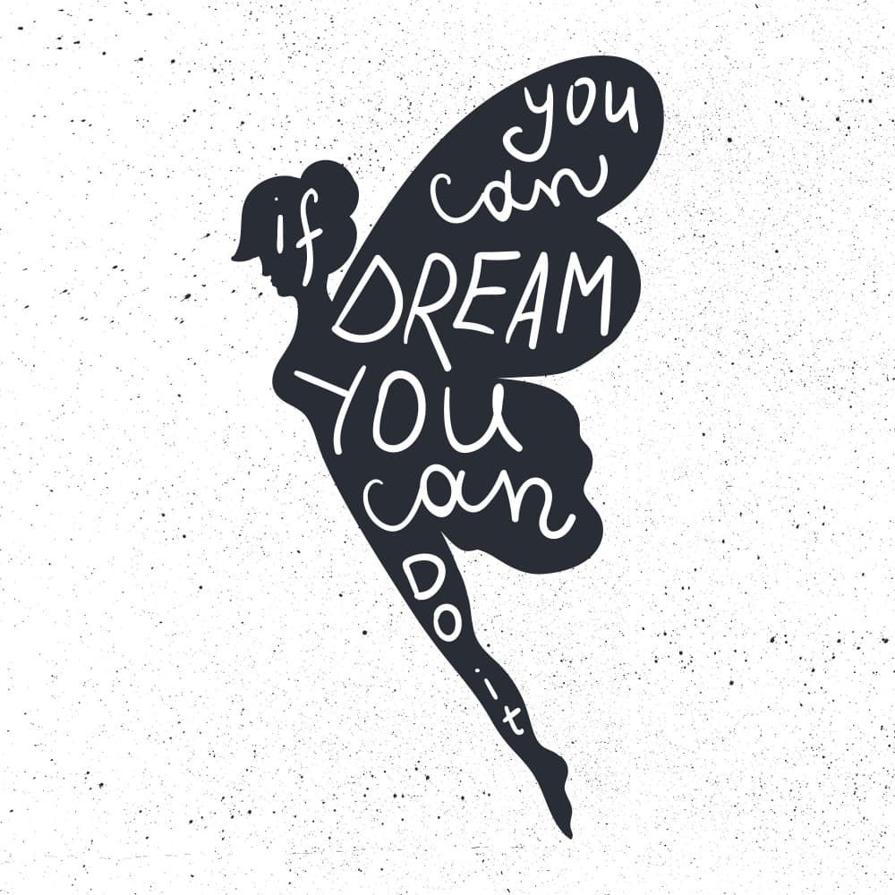 Dream It Do It Fairy by Marika Barsrsind — canvas wall art