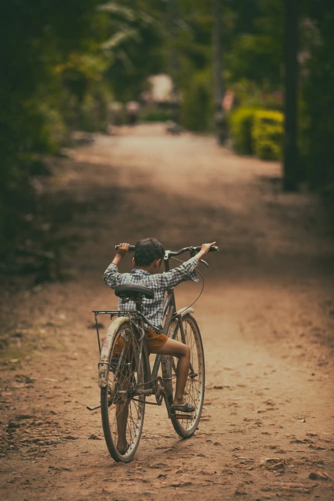 Young Rider's Journey by António Carreira — canvas wall art