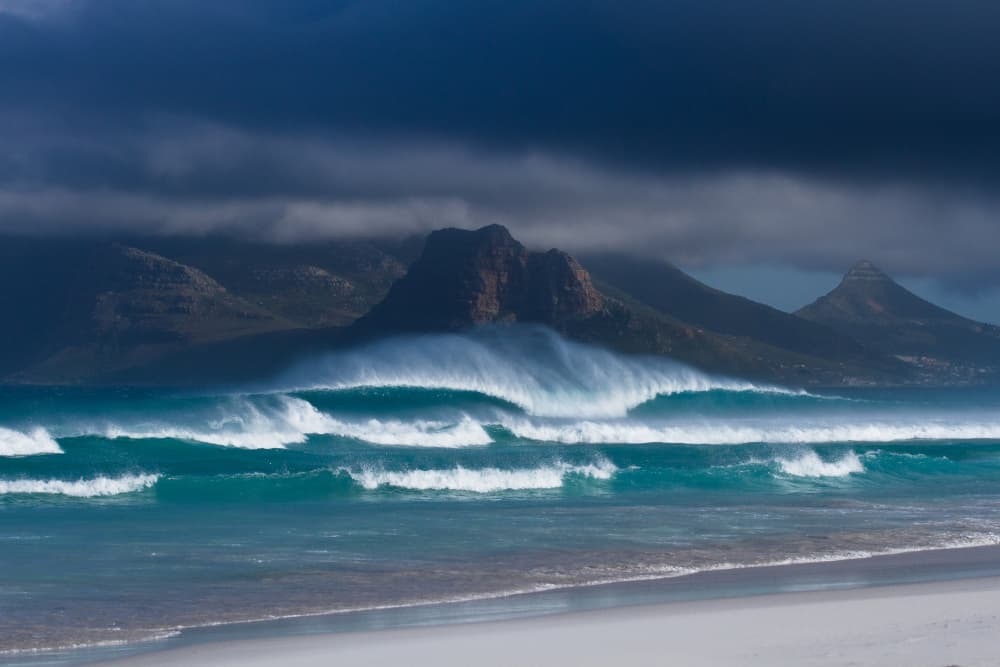 Powerful Ocean Waves by Anthony Fox — canvas wall art