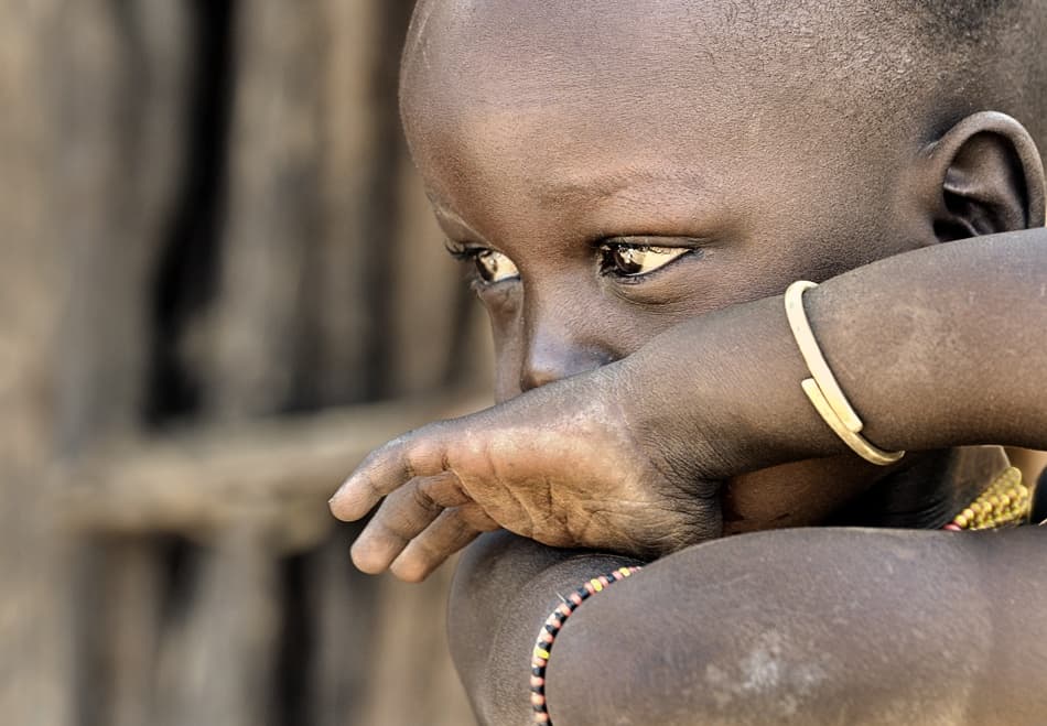 Young African Gaze by Izidor Gasperlin — canvas wall art