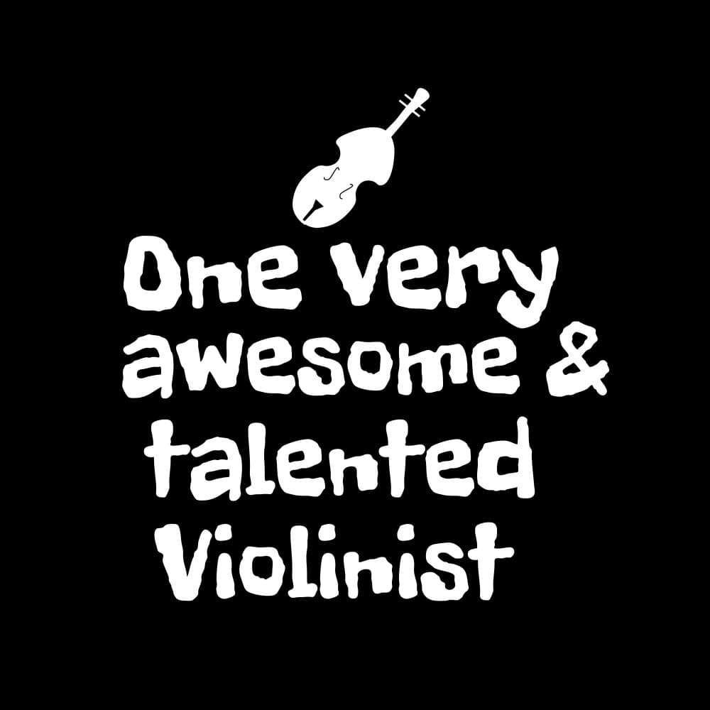 Awesome Talented Violinist by Happie Eagle — canvas wall art