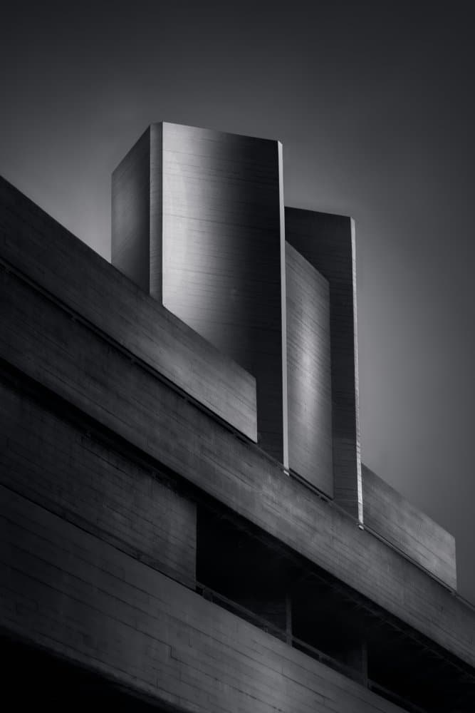 Modern Architectural Lines by Olavo Azevedo — canvas wall art