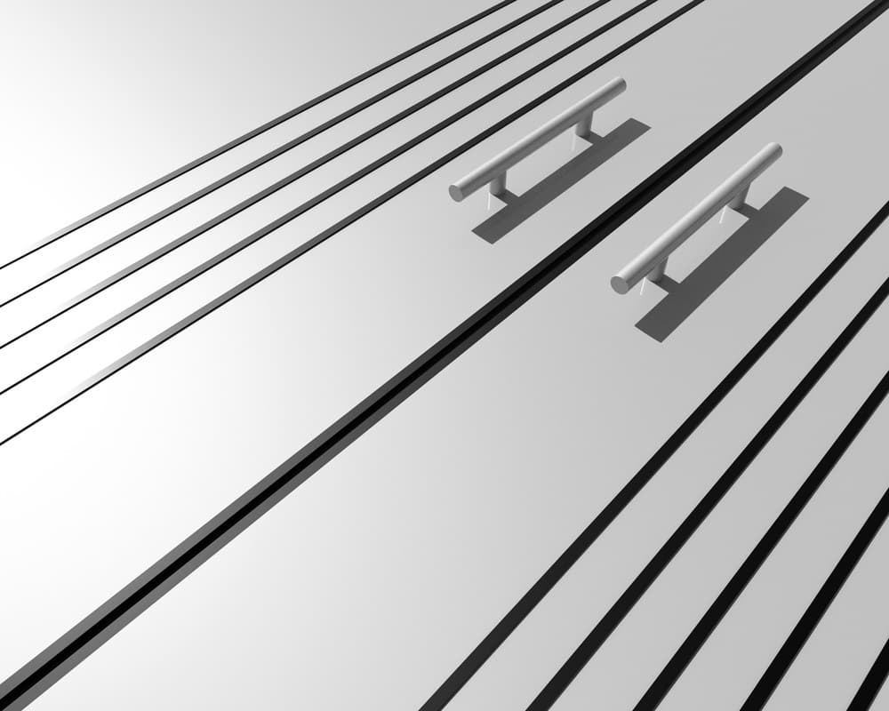 Sleek Geometric Handles by Antonyus Bunjamin (Abe) — canvas wall art
