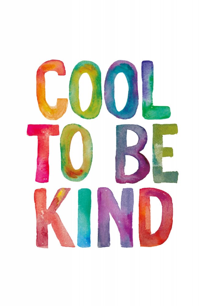 Cool To Be Kind by Brett Wilson — canvas wall art