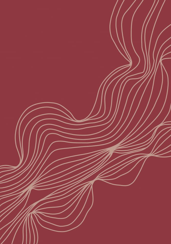 Abstract Wavy Pattern by Veronika Boulová — canvas wall art