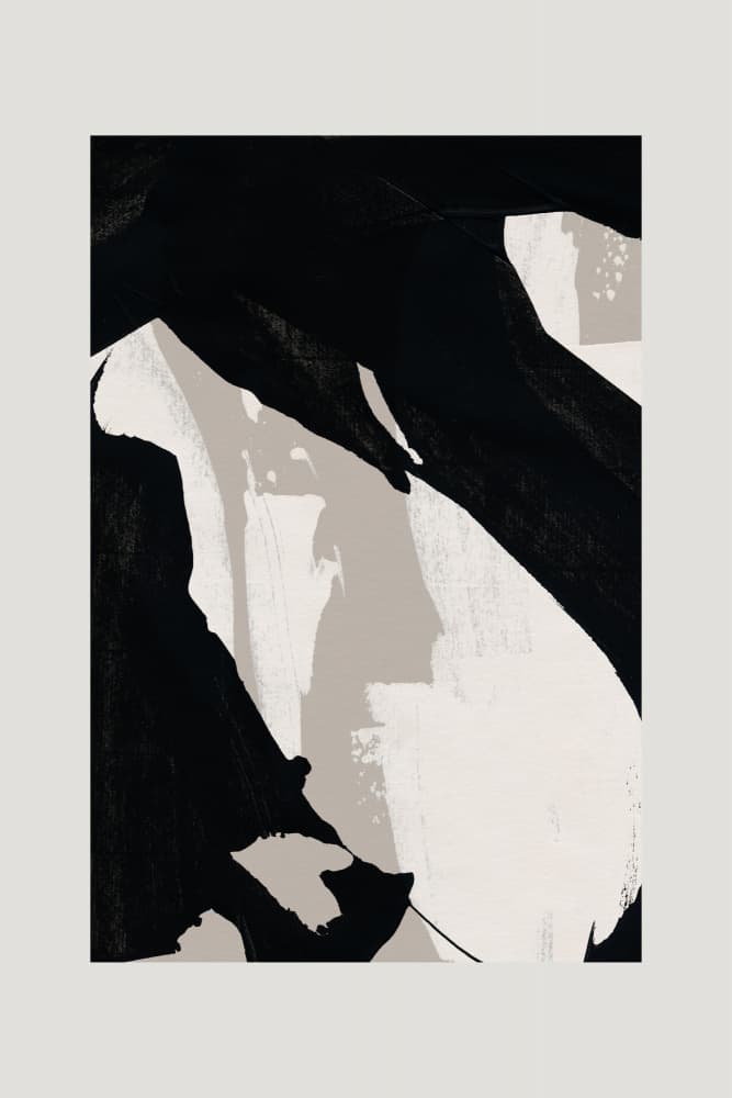 Abstract Brush Strokes 59X by Mareike Böhmer — canvas wall art