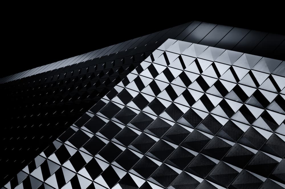 Modern Geometric Angles by Jeroen van de Wiel — canvas wall art
