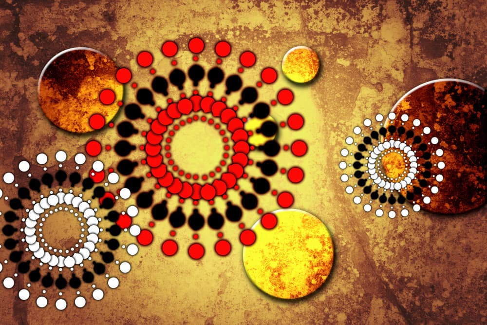 Vibrant Textured Mandalas by Rafal Kulik — canvas wall art