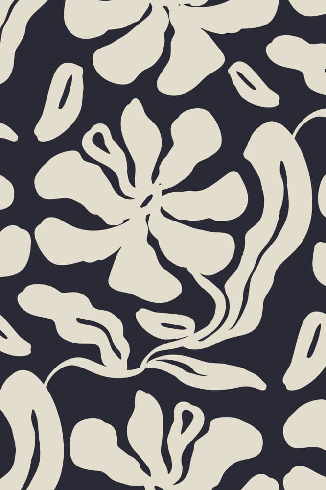 Modern Abstract Floral by Anna Rose — canvas wall art