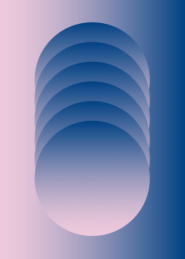 Abstract Gradient Layers by SERGIO ORTIZ — canvas wall art