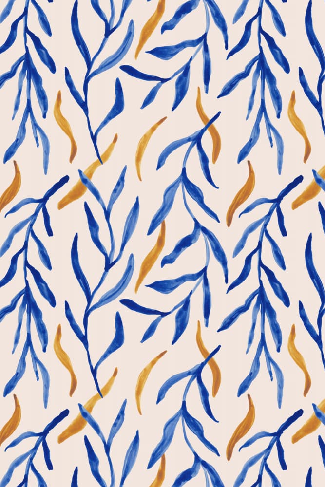 Beach House Florals by Irene Demetri — canvas wall art