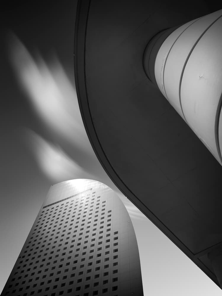 Urban Geometric Flow by Akira TAKAUE — canvas wall art