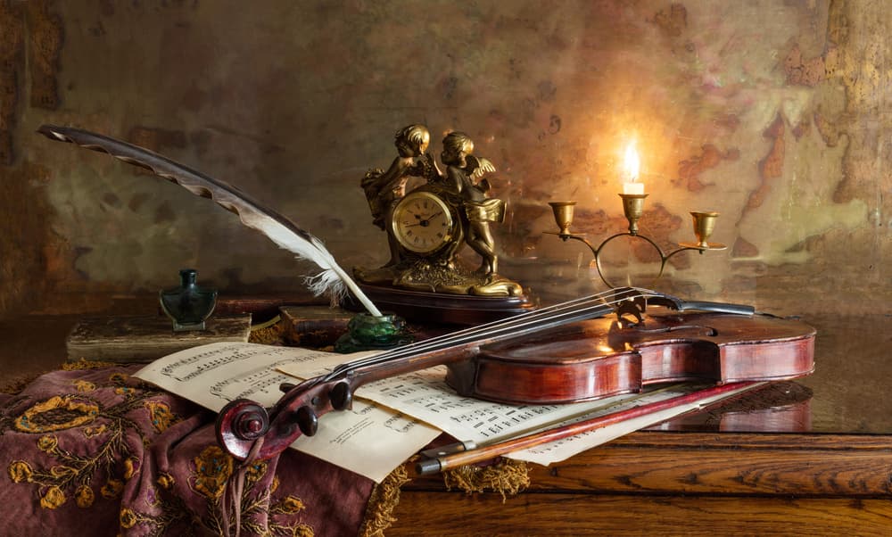Timeless Musical Study by Andrey Morozov — canvas wall art