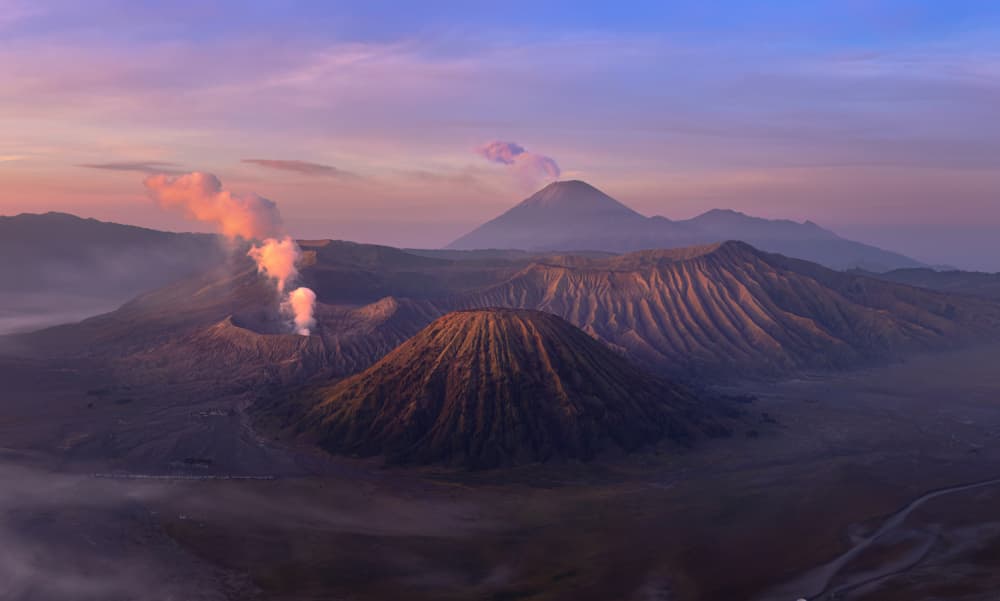 Mount Bromo Dawn by Jie Jin — canvas wall art