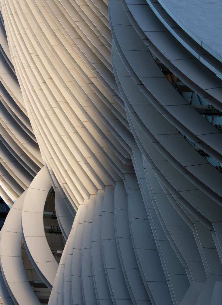 Abstract Curves and Light by HAN dong hee — canvas wall art