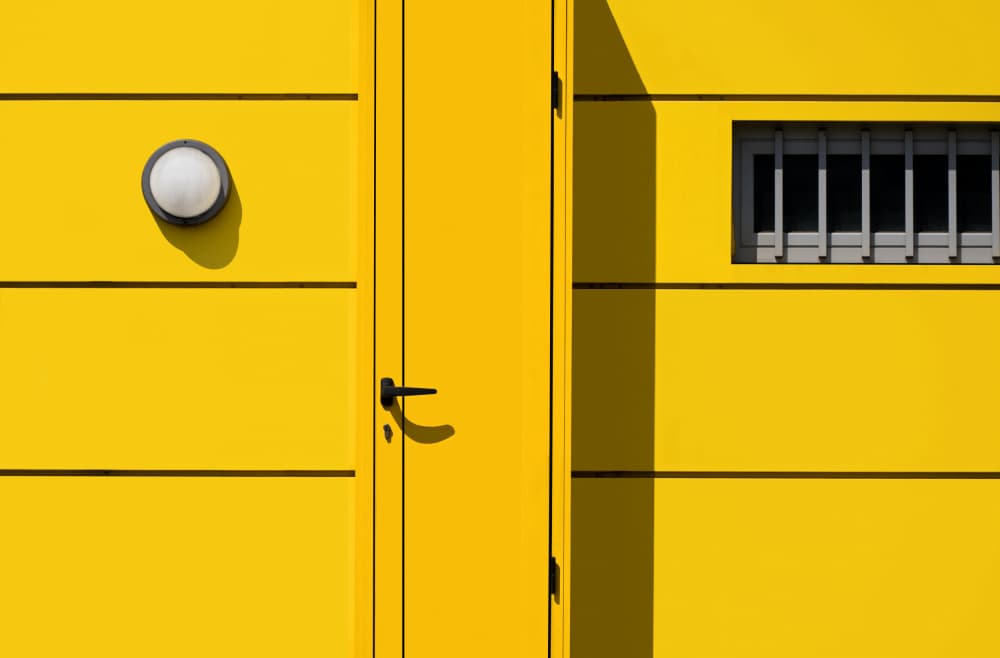 Sunny Yellow Door by Streiff Marcel — canvas wall art