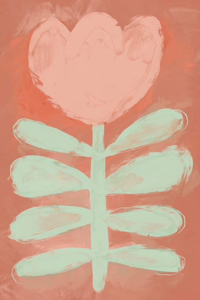 Pastel Blossom by Treechild — canvas wall art