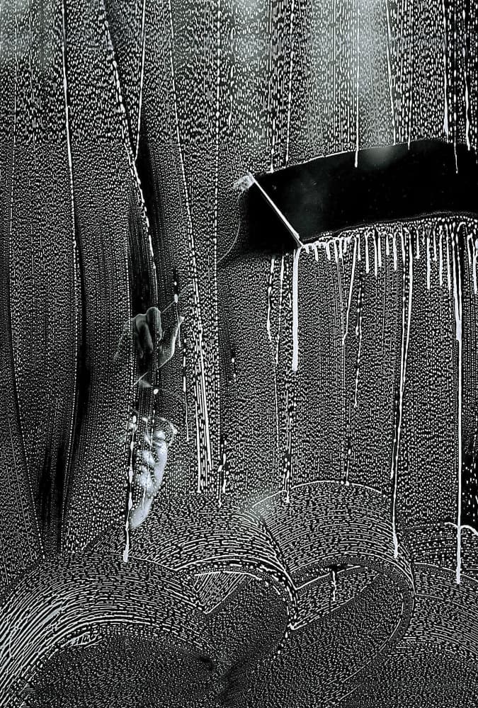 Glimpse Through Wet Glass by Charles Lai — canvas wall art