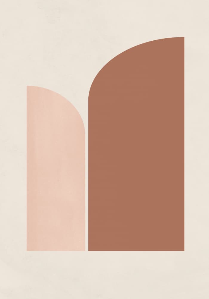 Retro Geometric by Kathrin Pienaar — canvas wall art