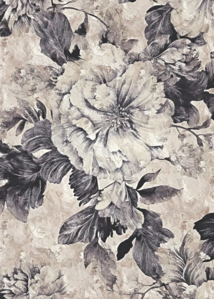 Elegant Grey Botanicals by Rafal Kulik — canvas wall art