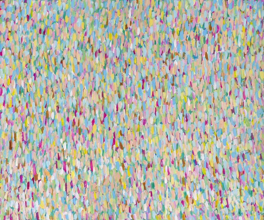 Vibrant Pastel Strokes by Helen Joynson — canvas wall art