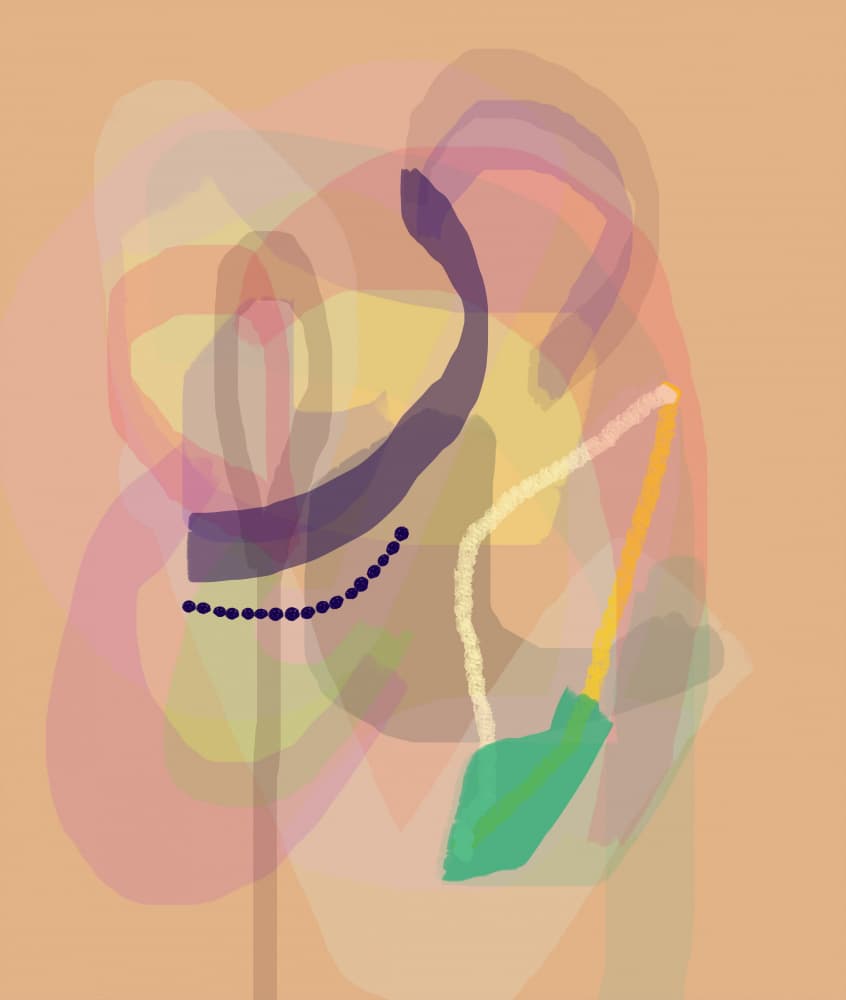 Resilient Echo.png by Pelin Atilla — canvas wall art