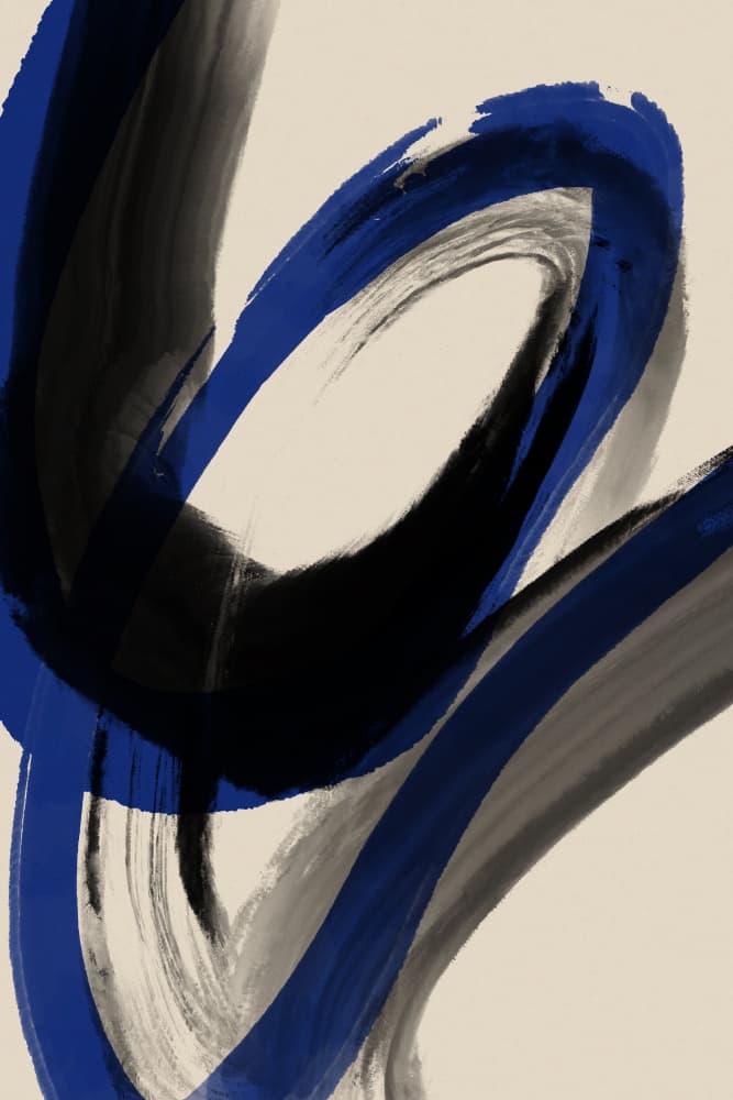 Echoes of Indigo by Treechild — canvas wall art