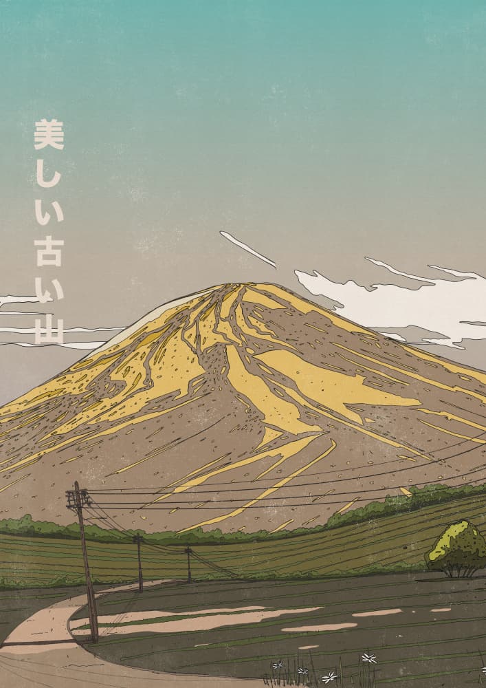 Road To Mount Fuji by Nicholas — canvas wall art