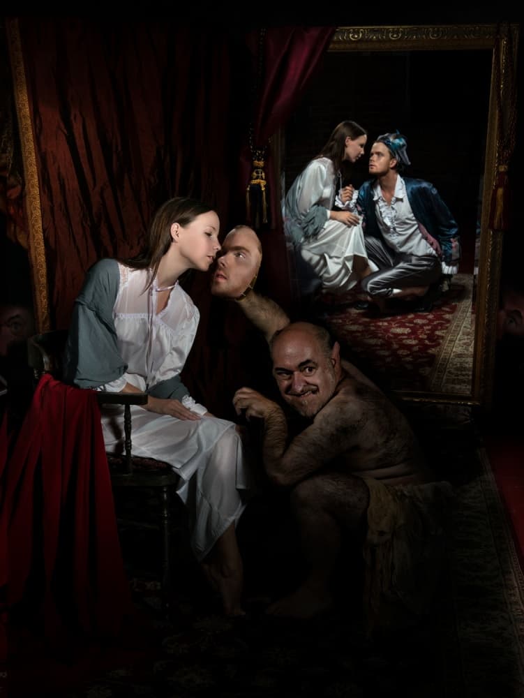 Fantasy Mirror Drama by Derek Galon MA FRPS FOPS — canvas wall art