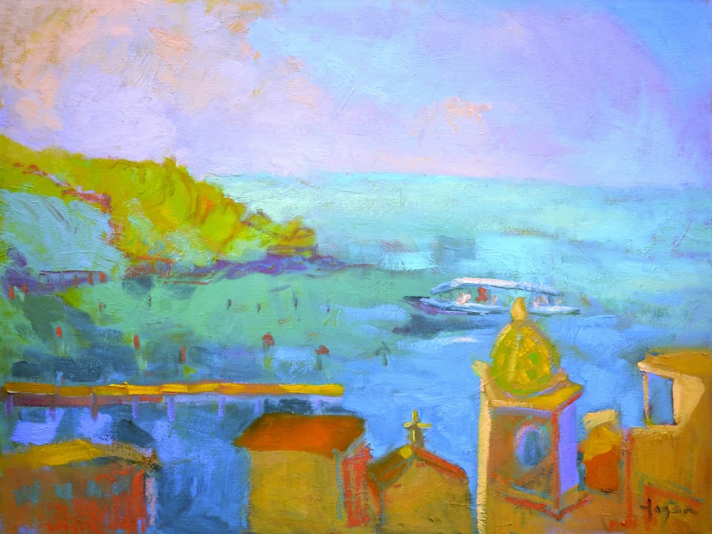 Coastal Serenity by Dorothy Fagan — canvas wall art
