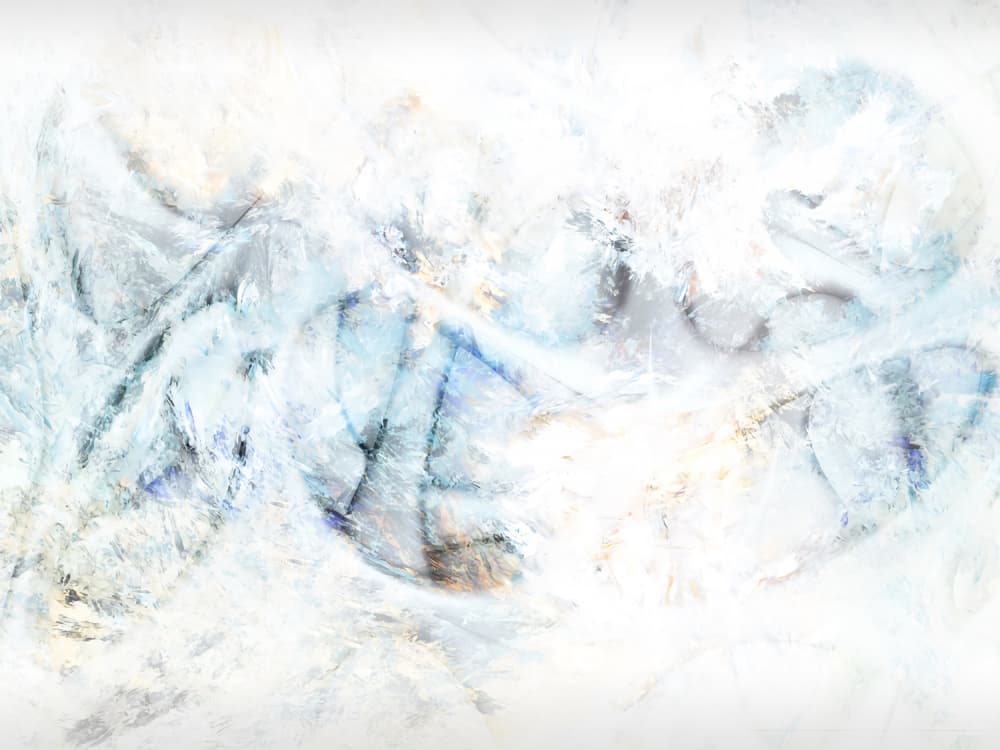 Ethereal Blue Textures by Rafal Kulik — canvas wall art