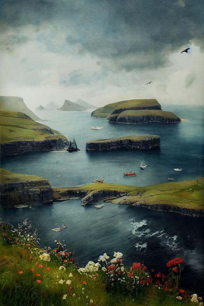 Isles of Serenity by Treechild — canvas wall art