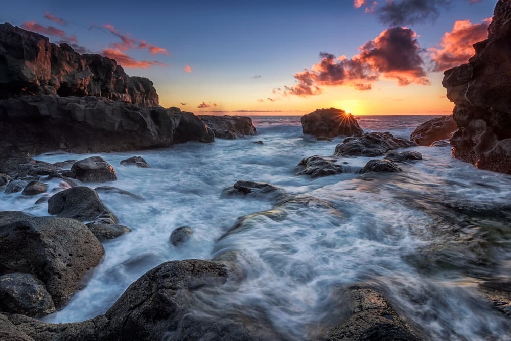 Golden Hour Seascape by Miguel Pascual — canvas wall art