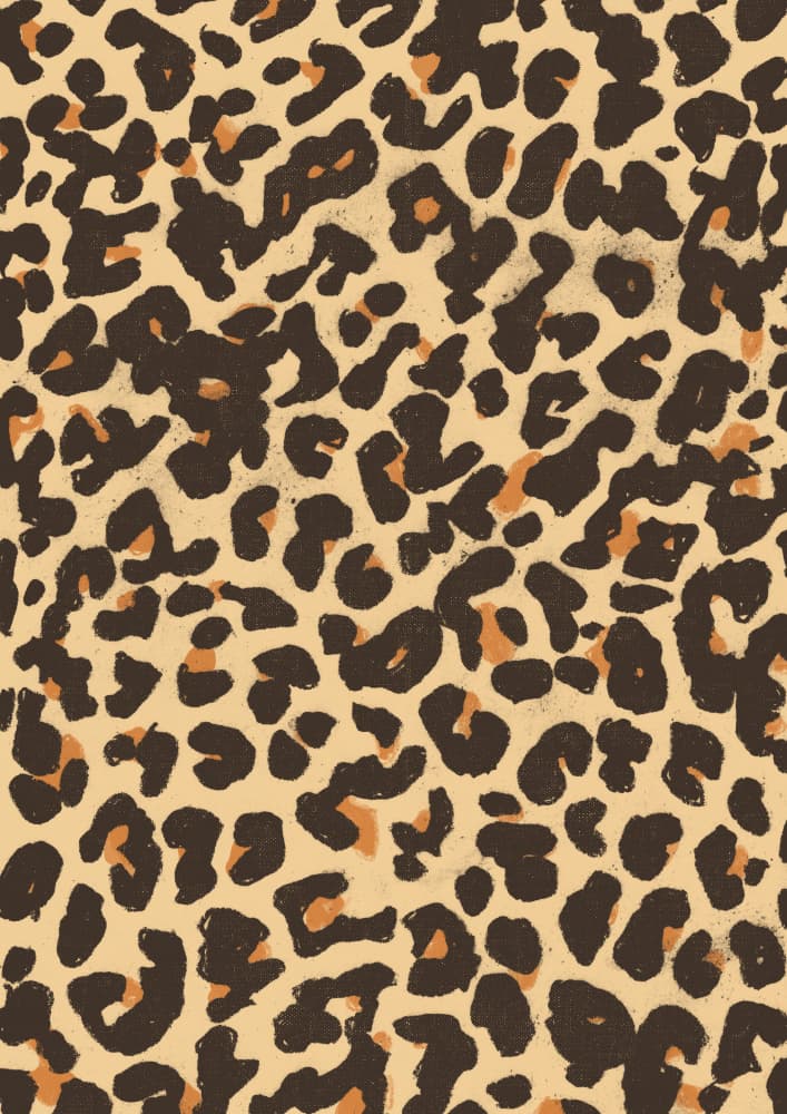 Leopard Animal Print by Florent Bodart — canvas wall art