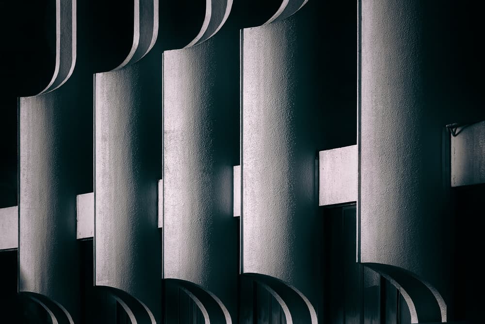 Modern Geometric Curves by Hans-Wolfgang Hawerkamp — canvas wall art