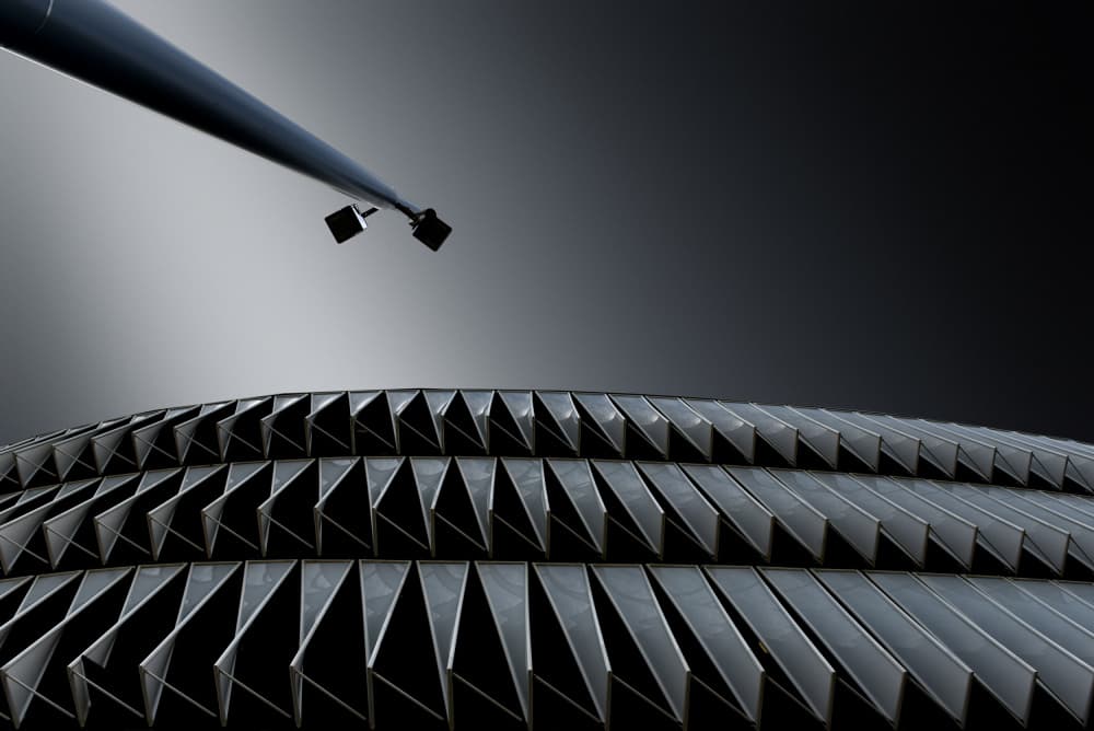 Modern Geometric Architecture by Jorge Pimenta — canvas wall art