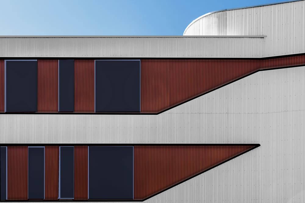 Modern Building Geometry by Henk van Maastricht — canvas wall art