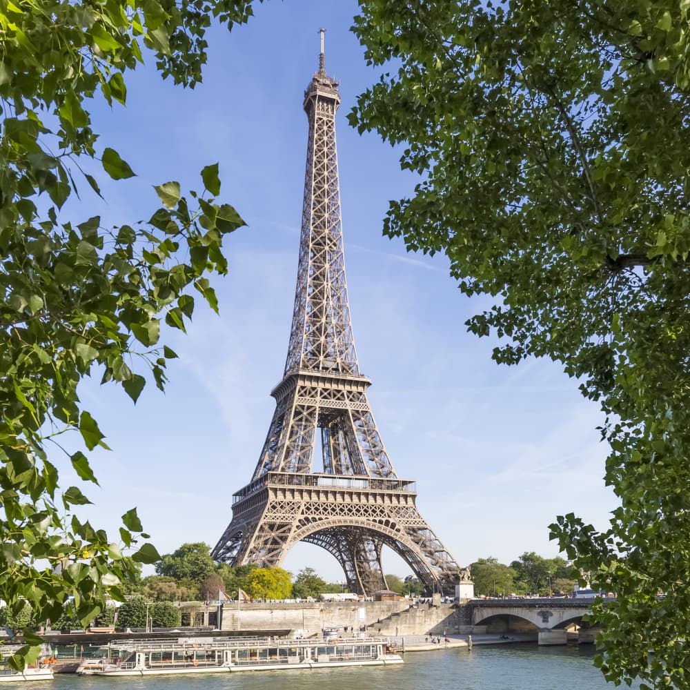 Eiffel Tower Paris by Melanie Viola — canvas wall art