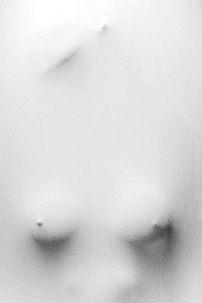 Ethereal White Form by Bojan Dzodan — canvas wall art