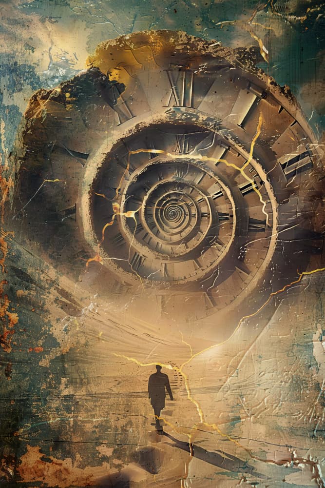 Surreal Fable Abstract Art Illustration Wallart 038 by Rafal Kulik — canvas wall art