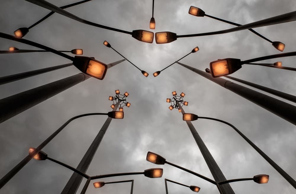 Modern Light Symphony by Jure Kravanja — canvas wall art