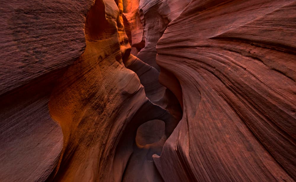 Deep Canyon Glow by James S. Chia — canvas wall art
