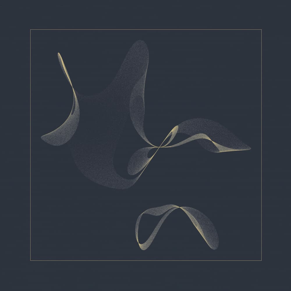 Ethereal Golden Flow by AV11 — canvas wall art