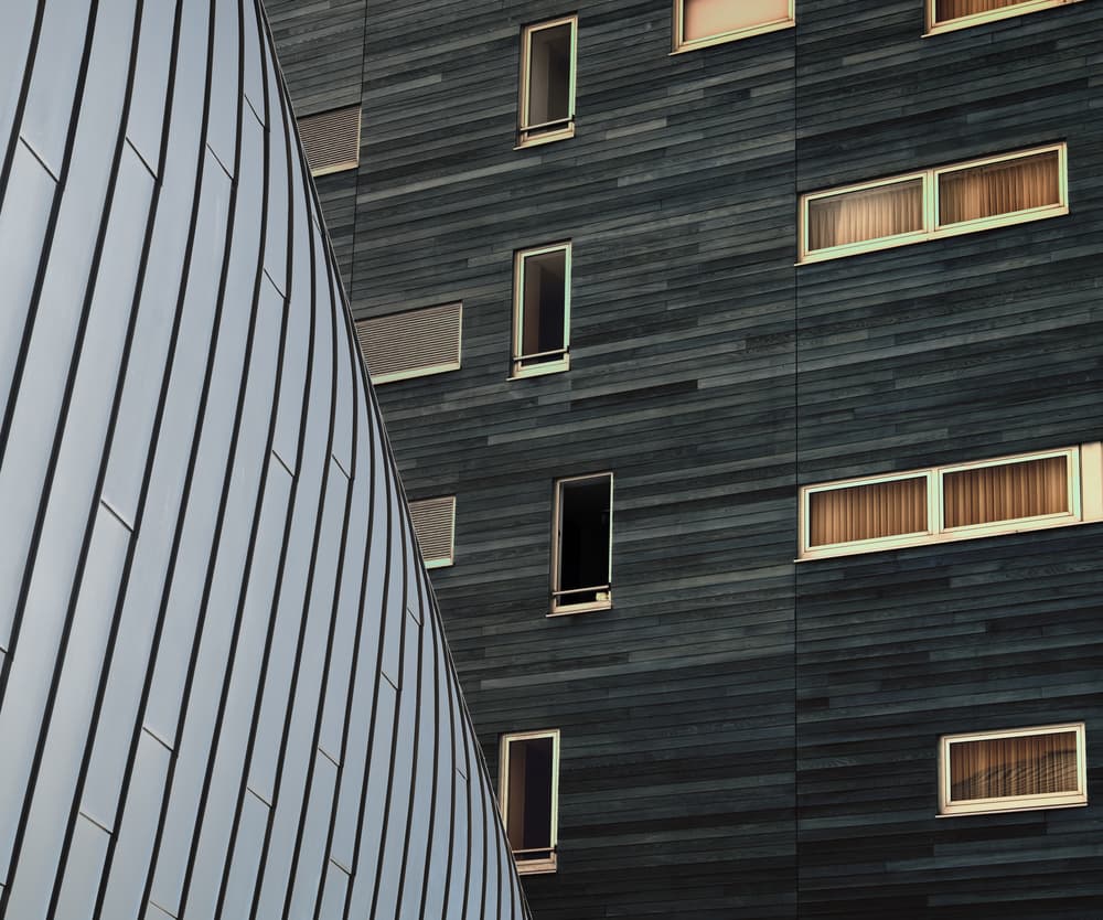Sleek Architectural Forms by Harry Verschelden — canvas wall art