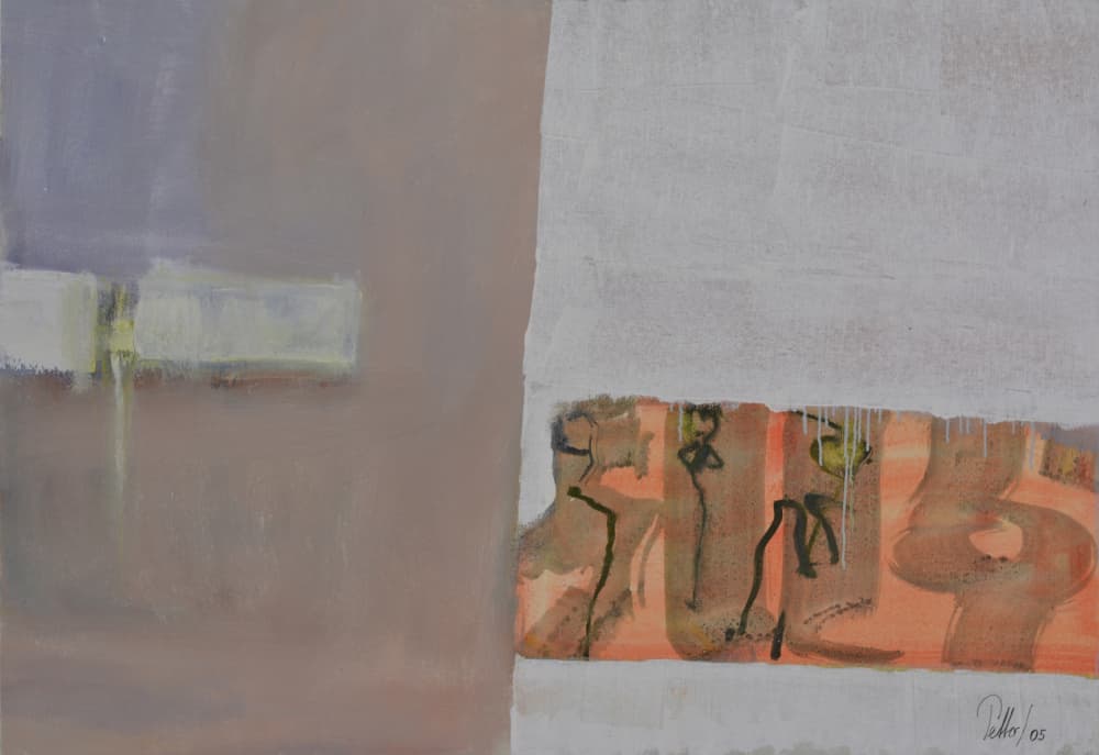 Subtle Abstract Forms by Mr PETTO — canvas wall art