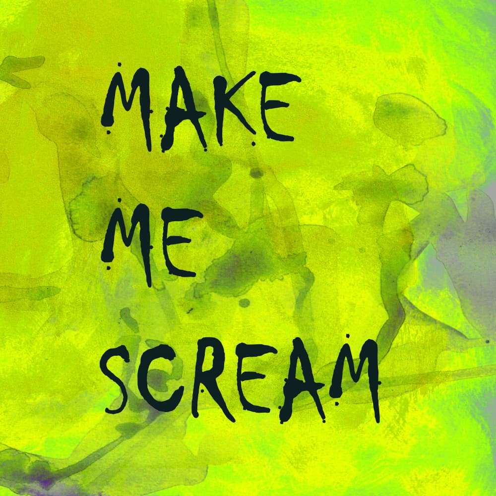 Vibrant Make Me Scream by Lori Ann Folz — canvas wall art