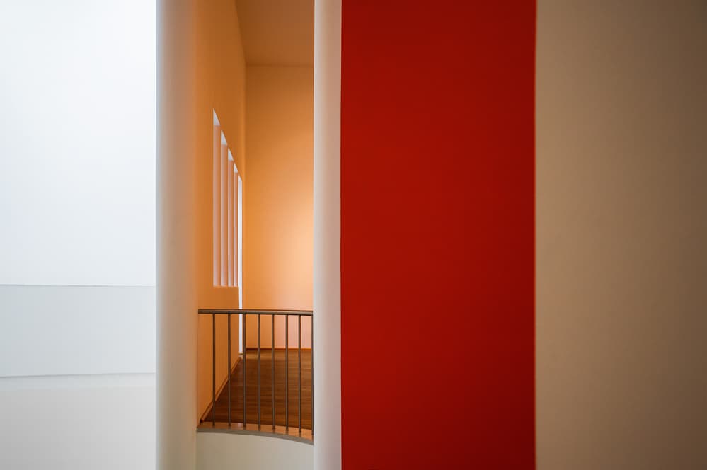 Modern Geometric Architecture by Rolf Endermann — canvas wall art