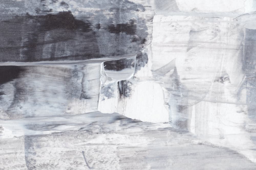 Monochrome Serenity by uplusmestudio — canvas wall art